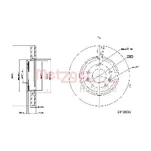 6110803 METZGER AUTOTEILE