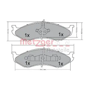 METZGER AUTOTEILE 1170452