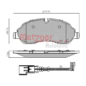 METZGER AUTOTEILE 1170814