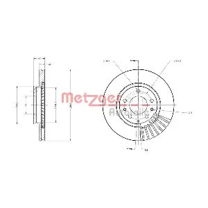 6110541 METZGER AUTOTEILE