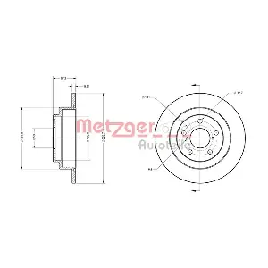 METZGER AUTOTEILE 6110110