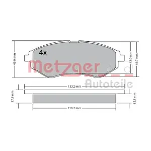 METZGER AUTOTEILE 1170404