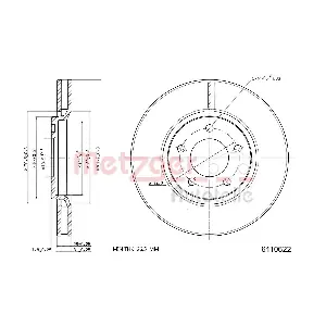 METZGER AUTOTEILE 6110622