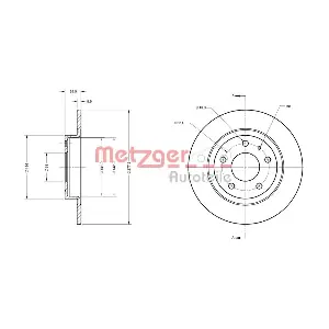 METZGER AUTOTEILE 6110740
