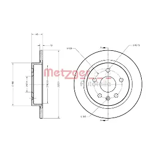 METZGER AUTOTEILE 6110188