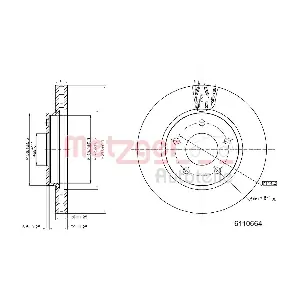 6110664 METZGER AUTOTEILE