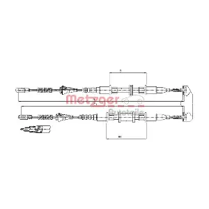 METZGER AUTOTEILE 11.5854