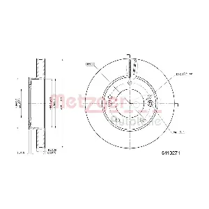 6110271 METZGER AUTOTEILE