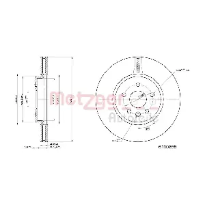 METZGER AUTOTEILE 6110855