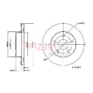 METZGER AUTOTEILE 6110364