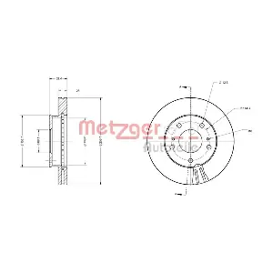 METZGER AUTOTEILE 6110702