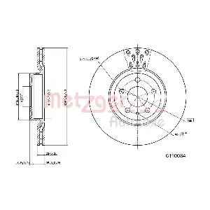 METZGER AUTOTEILE 6110084