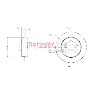 METZGER AUTOTEILE 6110617