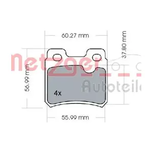 METZGER AUTOTEILE 1170165