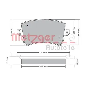 METZGER AUTOTEILE 1170113