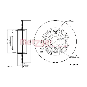 METZGER AUTOTEILE 6110606