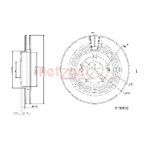 6110620 METZGER AUTOTEILE