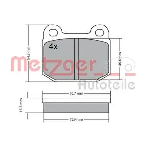 METZGER AUTOTEILE 1170425