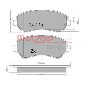 METZGER AUTOTEILE 1170378