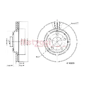 METZGER AUTOTEILE 6110029