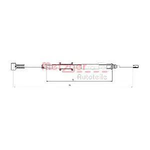 METZGER AUTOTEILE 104744