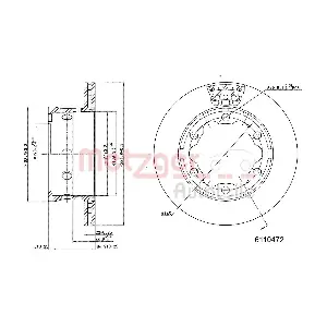 METZGER AUTOTEILE 6110472