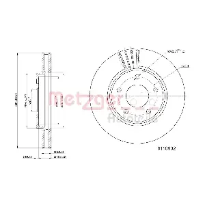 6110802 METZGER AUTOTEILE