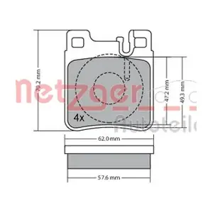 METZGER AUTOTEILE 1170123