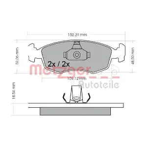 METZGER AUTOTEILE 1170308