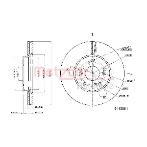 6110861 METZGER AUTOTEILE