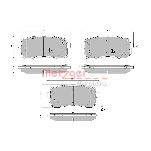 METZGER AUTOTEILE 1170914
