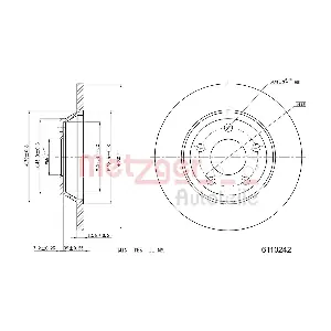 METZGER AUTOTEILE 6110242