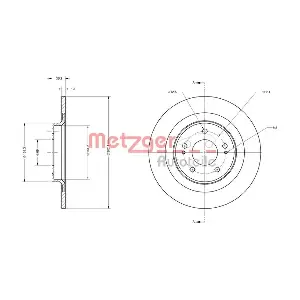 6110741 METZGER AUTOTEILE