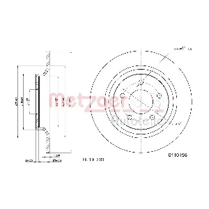 METZGER AUTOTEILE 6110198
