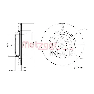 METZGER AUTOTEILE 6110127