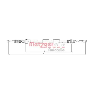 METZGER AUTOTEILE 10.7620