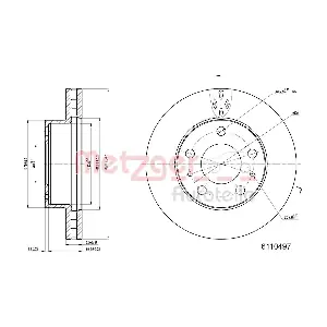 METZGER AUTOTEILE 6110497