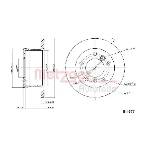 METZGER AUTOTEILE 6110677