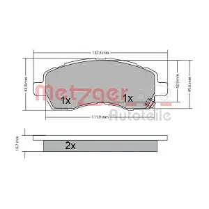 METZGER AUTOTEILE 1170607