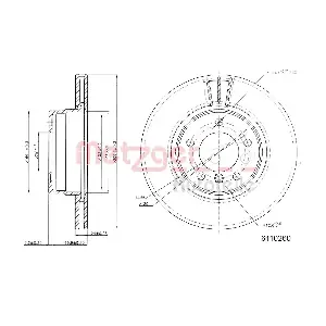 METZGER AUTOTEILE 6110260