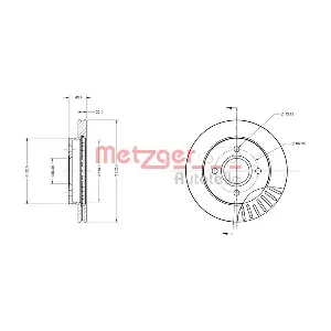METZGER AUTOTEILE 6110157