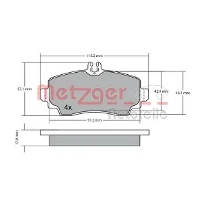 METZGER AUTOTEILE 1170041