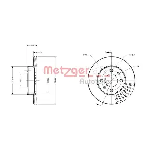 METZGER AUTOTEILE 6110618