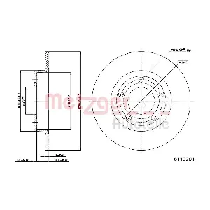 METZGER AUTOTEILE 6110301