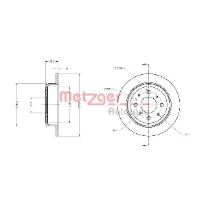 METZGER AUTOTEILE 6110244