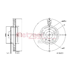 METZGER AUTOTEILE 6110425
