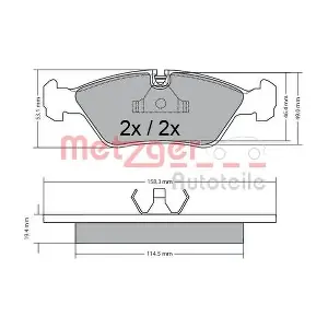 METZGER AUTOTEILE 1170597