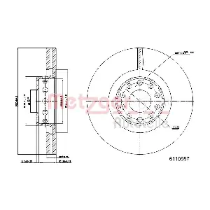 6110557 METZGER AUTOTEILE