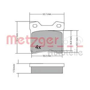 METZGER AUTOTEILE 1170310