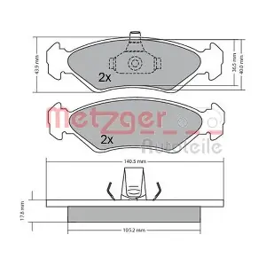 METZGER AUTOTEILE 1170182